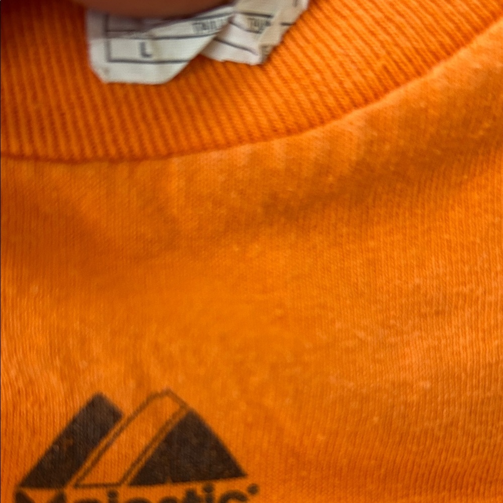 Majestic Orange San Francisco Giants 2010 Champions Graphic Tee !! Large - Picture 4 of 6